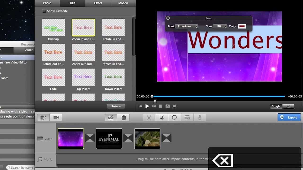writing on video free software for mac